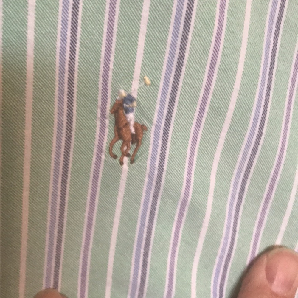 Polo Classic Button-Down Shirt Medium (Box28) - image 3